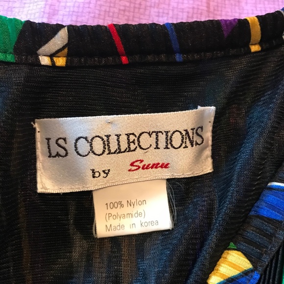 WOW!!! BEAUTIFUL & COLORFUL dress size 1x! - Picture 2 of 7